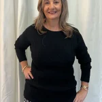 Cozy Black Knit Sweater