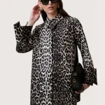 Leopard Print Oversized Shirt